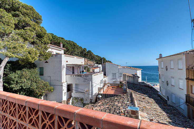 Wohnung 3 Schlafzimmer mit Meerblick auf Tamariu - Vermietung Jahreszeit