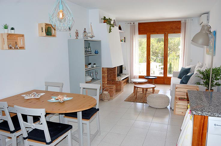 Wohnung 3 Schlafzimmer mit Schwimmbad, Wifi, Parken und Garten auf Tamariu - Vermietung Jahreszeit