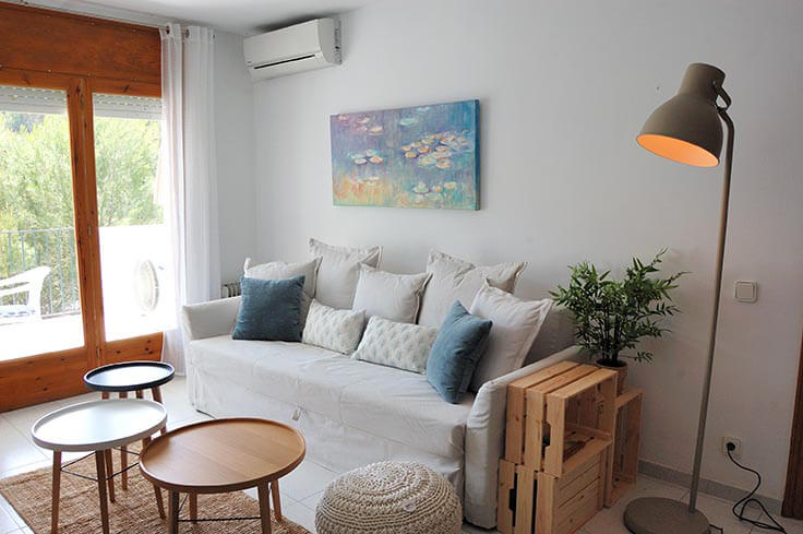 Wohnung 3 Schlafzimmer mit Schwimmbad, Wifi, Parken und Garten auf Tamariu - Vermietung Jahreszeit