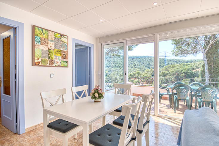 Penthouse 2 Schlafzimmer mit Meerblick, Wifi und Parken auf Tamariu - Vermietung Jahreszeit