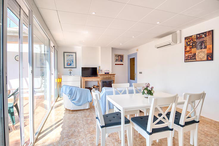 Penthouse 2 Schlafzimmer mit Meerblick, Wifi und Parken auf Tamariu - Vermietung Jahreszeit