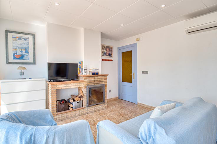 Penthouse 2 Schlafzimmer mit Meerblick, Wifi und Parken auf Tamariu - Vermietung Jahreszeit
