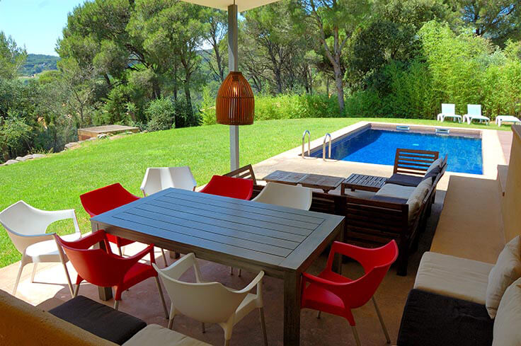 Individuelles Haus 4 Schlafzimmer mit Schwimmbad, Wifi, Grill und Garten auf Tamariu - Vermietung Urlaub - Tourist