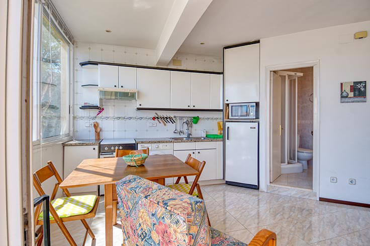 Wohnung 1 Schlafzimmer mit Meerblick auf Tamariu - Vermietung Jahreszeit