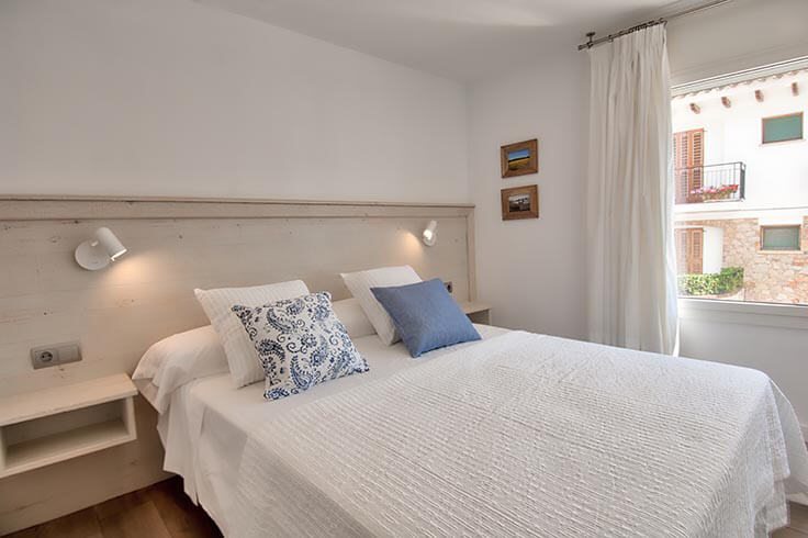 Wohnung 2 Schlafzimmer mit Meerblick, Klimaanlage und Wifi auf Calella de Palafrugell - Vermietung Urlaub - Tourist