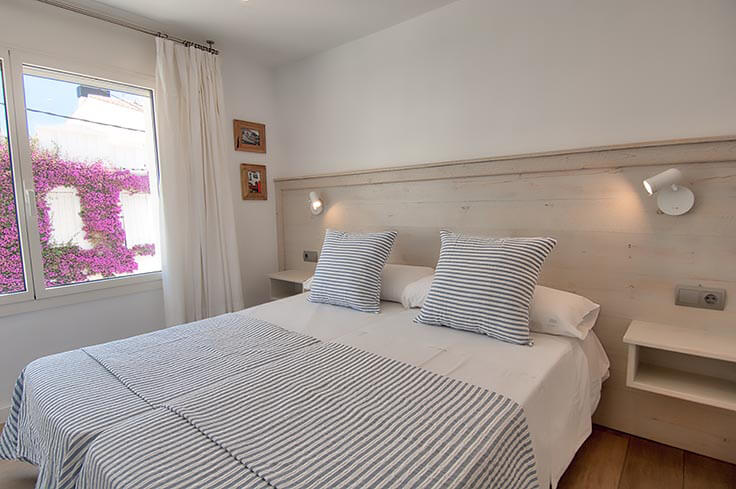 Wohnung 2 Schlafzimmer mit Meerblick, Klimaanlage und Wifi auf Calella de Palafrugell - Vermietung Urlaub - Tourist