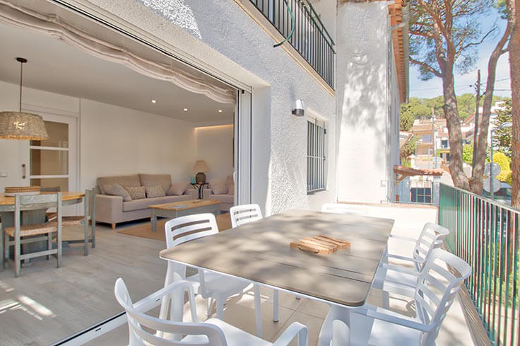 Wohnung 4 Schlafzimmer mit Klimaanlage, Wifi und Parken auf Llafranc - Vermietung Urlaub - Tourist