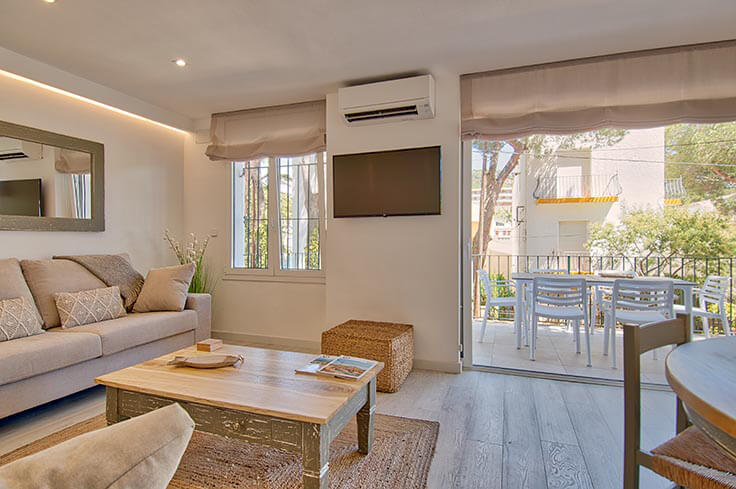 Wohnung 4 Schlafzimmer mit Klimaanlage, Wifi und Parken auf Llafranc - Vermietung Urlaub - Tourist