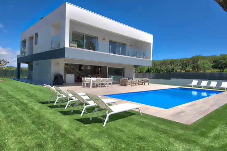 Chalet 4 Schlafzimmer mit Schwimmbad, Parken und Garten auf Calella de Palafrugell - Vermietung Urlaub - Tourist
