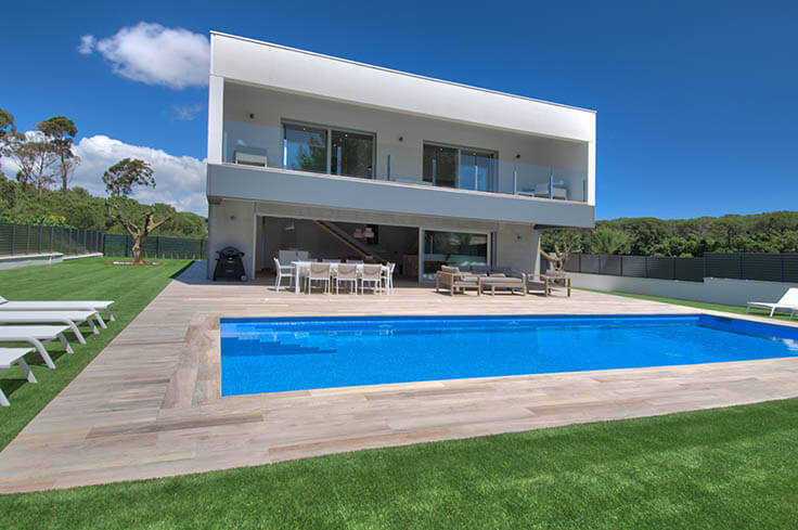 Chalet 4 Schlafzimmer mit Schwimmbad, Parken und Garten auf Calella de Palafrugell - Vermietung Urlaub - Tourist