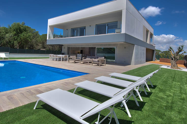 Chalet 4 Schlafzimmer mit Schwimmbad, Parken und Garten auf Calella de Palafrugell - Vermietung Urlaub - Tourist