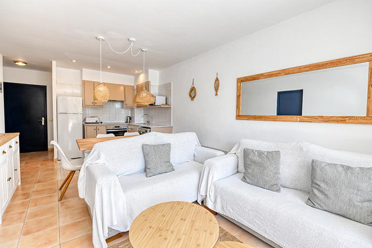Wohnung 3 Schlafzimmer mit Meerblick, Wifi und Garten auf Calella de Palafrugell - Vermietung Urlaub - Tourist