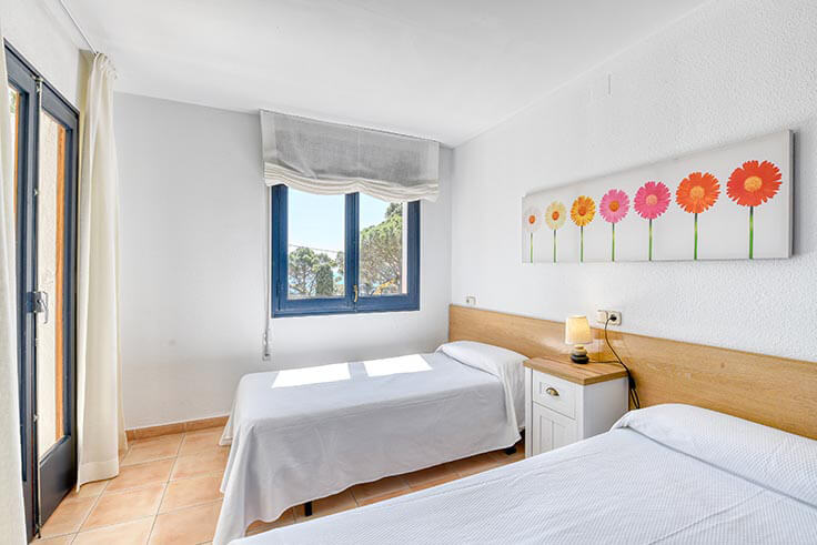 Wohnung 3 Schlafzimmer mit Meerblick, Wifi und Garten auf Calella de Palafrugell - Vermietung Urlaub - Tourist