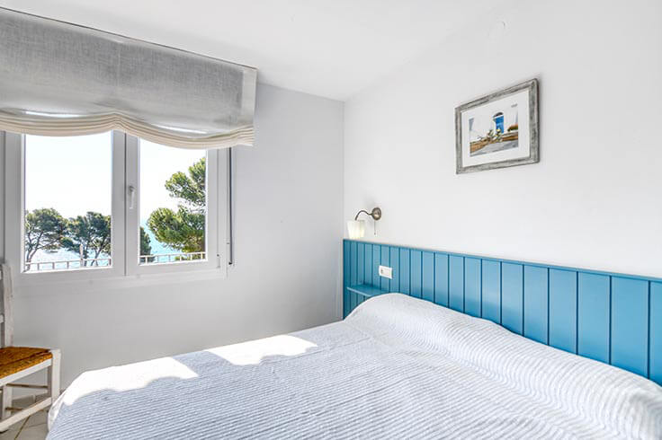 Wohnung 2 Schlafzimmer mit Meerblick, Wifi und Parken auf Calella de Palafrugell - Vermietung Urlaub - Tourist