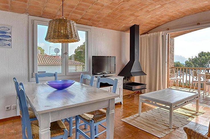 Wohnung 2 Schlafzimmer mit Schwimmbad, Meerblick, Wifi, Parken und Garten auf Calella de Palafrugell - Vermietung Urlaub - Tourist