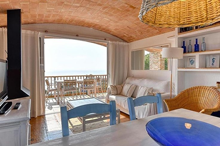 Wohnung 2 Schlafzimmer mit Schwimmbad, Meerblick, Wifi, Parken und Garten auf Calella de Palafrugell - Vermietung Urlaub - Tourist