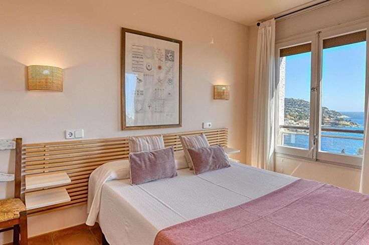 Wohnung 2 Schlafzimmer mit Schwimmbad, Meerblick, Wifi, Parken und Garten auf Calella de Palafrugell - Vermietung Urlaub - Tourist