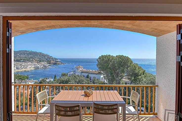 Wohnung 2 Schlafzimmer mit Schwimmbad, Meerblick, Wifi, Parken und Garten auf Calella de Palafrugell - Vermietung Urlaub - Tourist