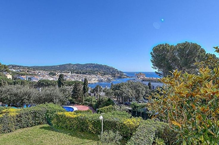 Wohnung 2 Schlafzimmer mit Schwimmbad, Meerblick, Wifi, Parken und Garten auf Calella de Palafrugell - Vermietung Urlaub - Tourist