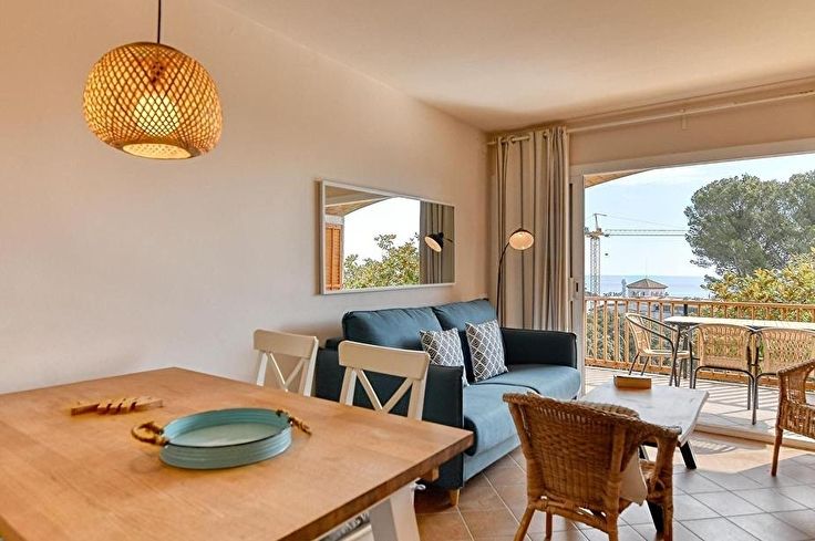 Wohnung 2 Schlafzimmer mit Schwimmbad, Meerblick, Wifi, Parken und Garten auf Calella de Palafrugell - Vermietung Urlaub - Tourist
