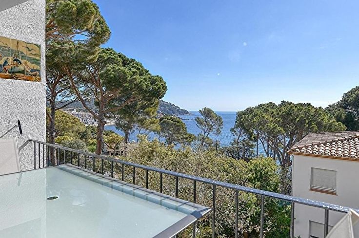 Wohnung 1 Schlafzimmer mit Meerblick, Wifi, Parken und Garten auf Calella de Palafrugell - Vermietung Urlaub - Tourist