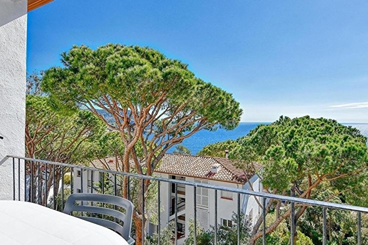 Wohnung 2 Schlafzimmer mit Meerblick, Wifi, Parken und Garten auf Calella de Palafrugell - Vermietung Urlaub - Tourist