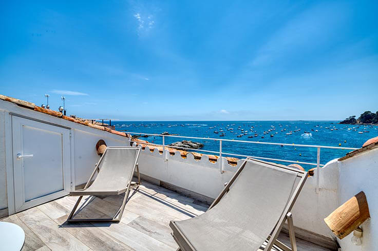 Wohnung 1 Schlafzimmer mit Meerblick, Wifi und Parken auf Calella de Palafrugell - Vermietung Urlaub - Tourist