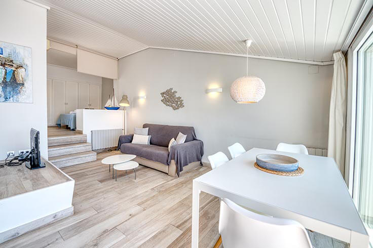 Wohnung 1 Schlafzimmer mit Meerblick, Wifi und Parken auf Calella de Palafrugell - Vermietung Urlaub - Tourist